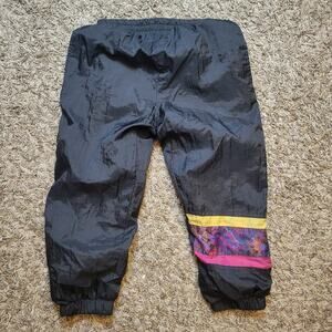 Vintage 80s Parachute Windbreaker Lined Track Pants Jogger